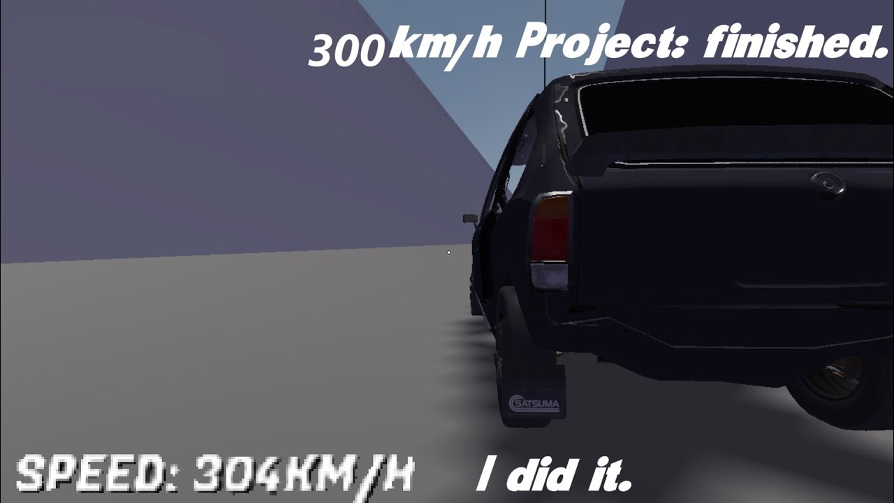 300KM/H PT2: I did it