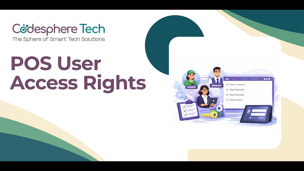 POS User Access Rights in Odoo