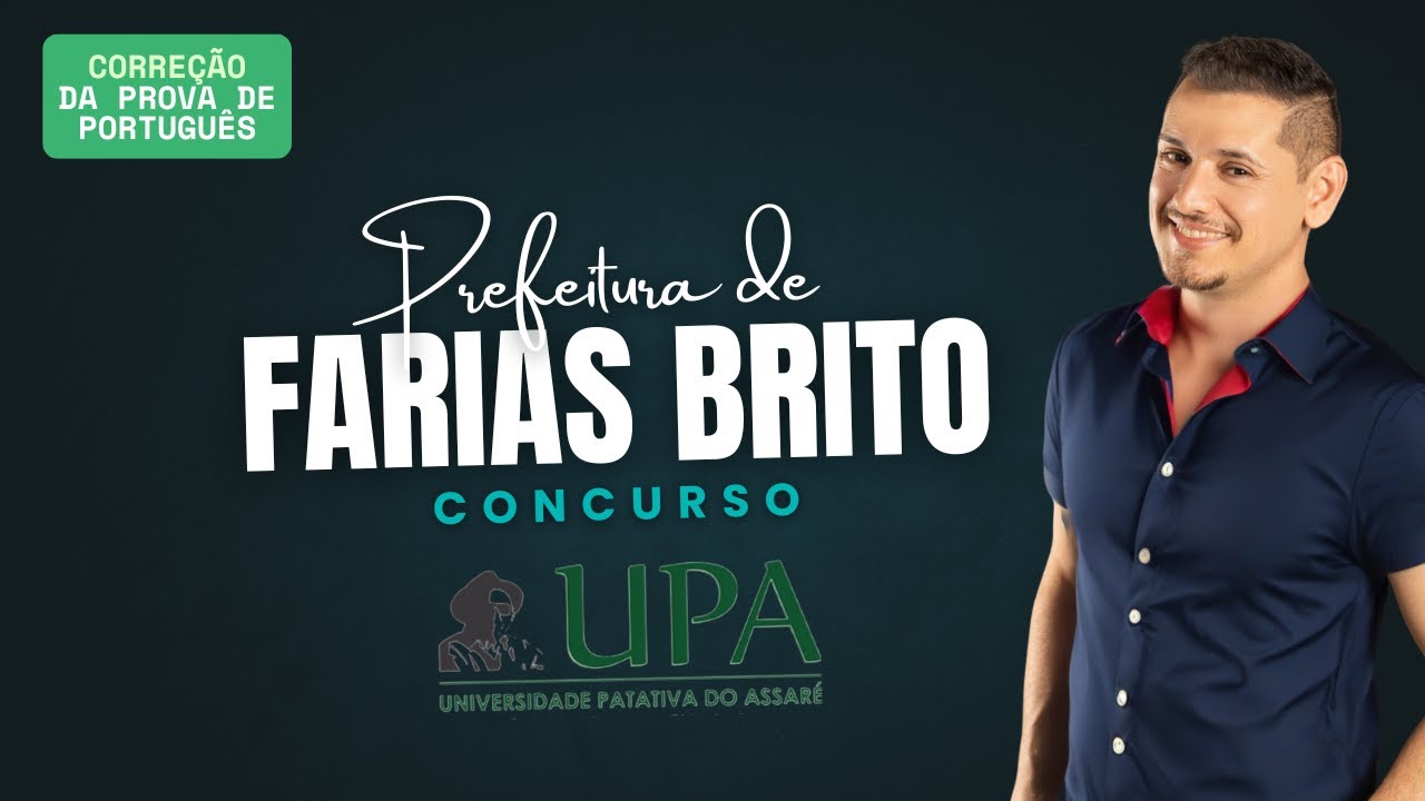 Correção da Prova de Farias Brito - Superior