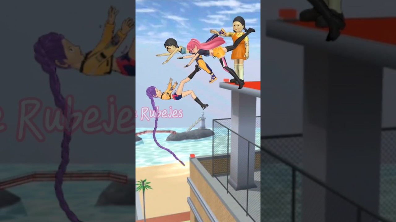 Past Lives SAKURA SquidGame #sakuraschoolsimulator #shorts #sakura #ytshorts