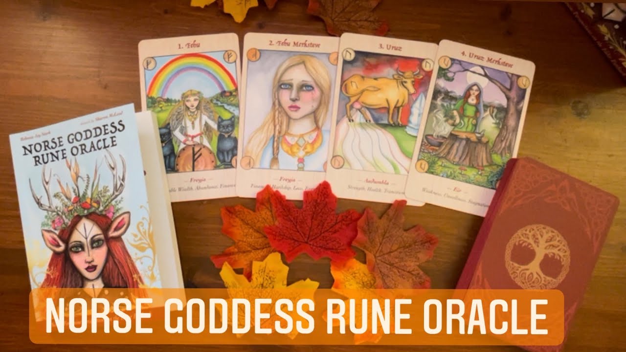 Norse Goddess Rune Oracle |⭐️New Release⭐️| Full Flip Through