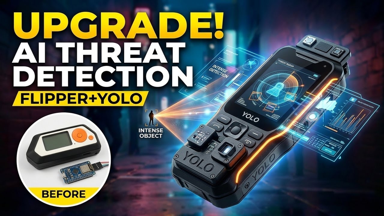 YOLO & Flipper Zero | Tech COMBO (How-to) for Enhanced Security! 📡🤖