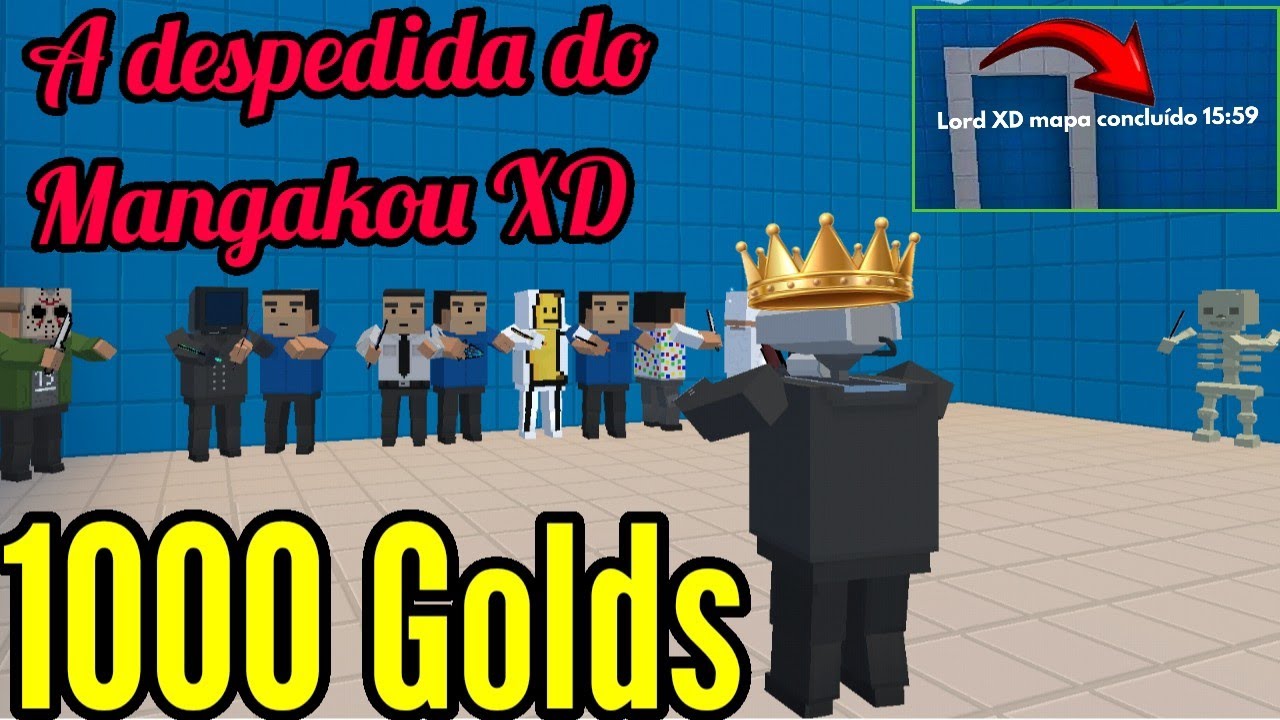PARTICIPEI de uma COMPETIÇÃO VALENDO 1000 GOLDS no Block Strike! #2
