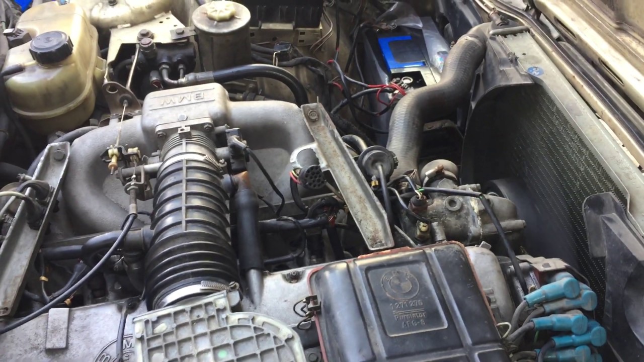 Первый запуск двигателя m30b32 BMW e23