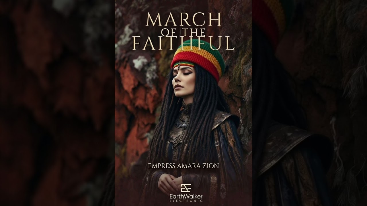 EarthWalker Electronic : March of The Faithful: Empress Amara Zion : Spiritual Rastafari Rooted 