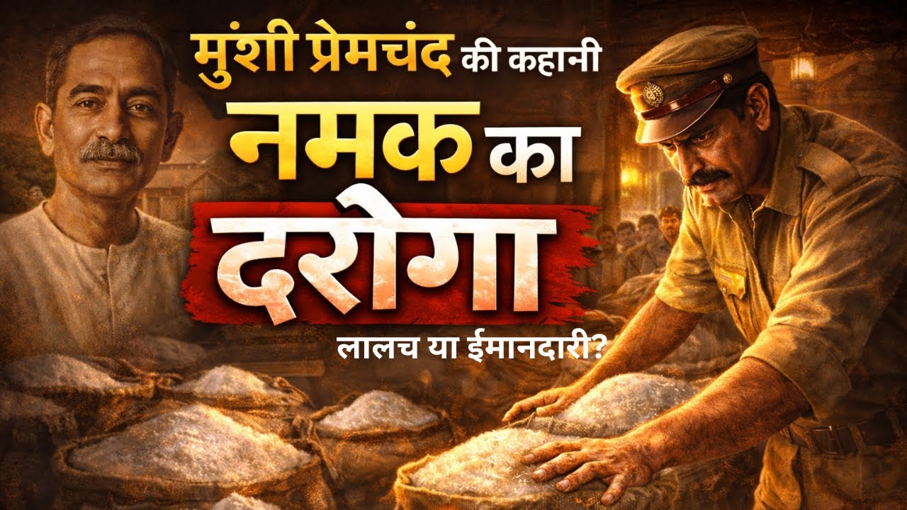 नमक का दरोगा | ईमानदारी की सबसे बड़ी परीक्षा | Premchand Story #story #kahani #storytime #moralstory