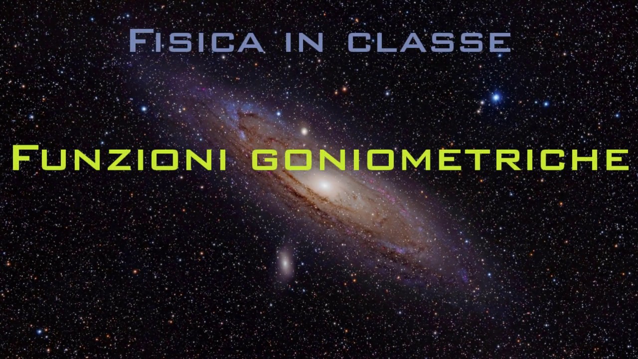 Funzioni goniometriche