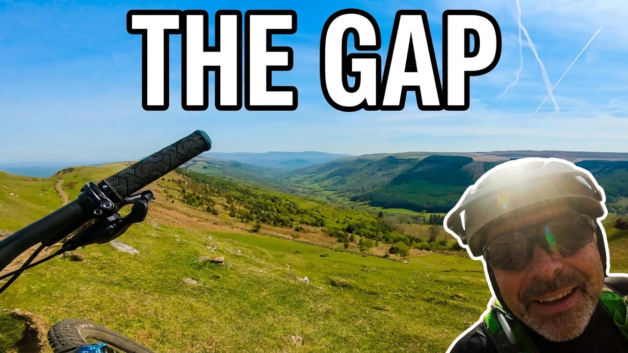 Best way to ride THE GAP :) MORE descending. Brecon Beacons, Wales