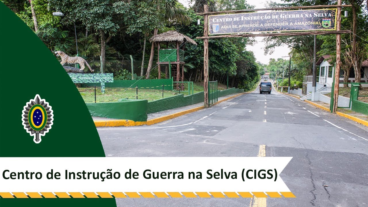 Centro de Instrução de Guerra na Selva (CIGS)🏹Aqui se aprende a defender a Amazônia!🌳Selva!🐆