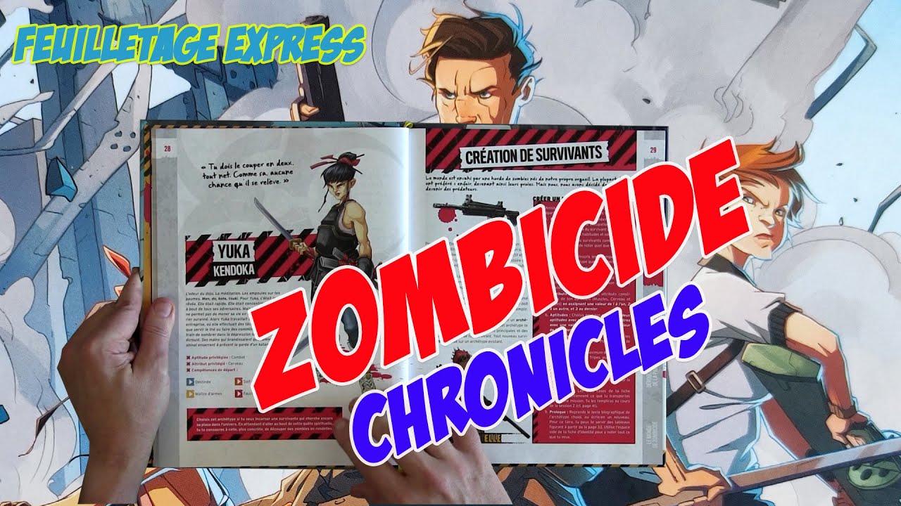 Zombicide chronicles: le feuilletage express