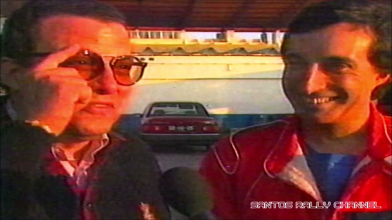 Testes AMG-Mercedes 1990 - Autódromo do Estoril com Mário Silva