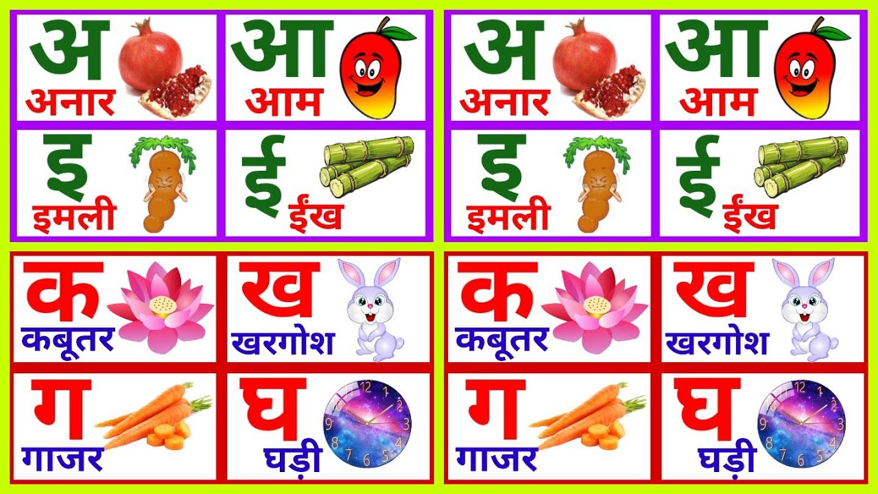 अ से अनार आ से आम, हिंदीवर्णमाला, अआइ, हिंदीस्वरव्यंजन, a se anar aa se aam, क से कबूतर,#kidssong