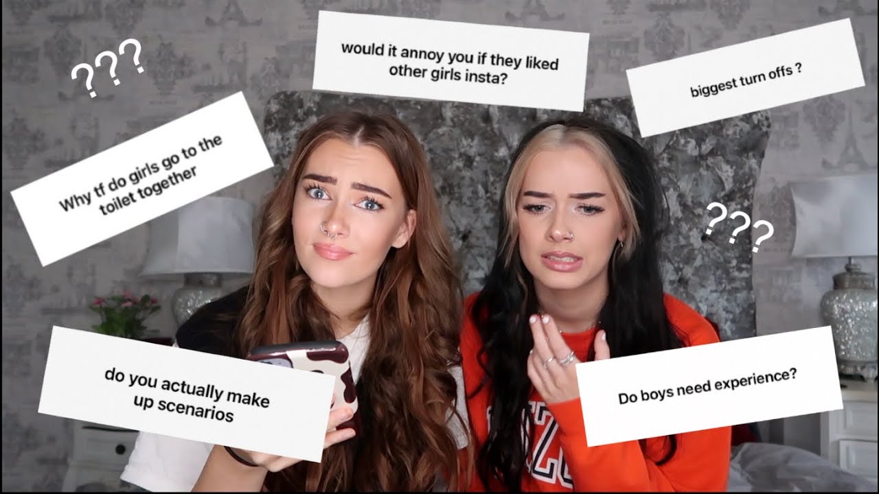 ANSWERING QUESTIONS BOYS WANT TO KNOW ABOUT GIRLS | emandloz