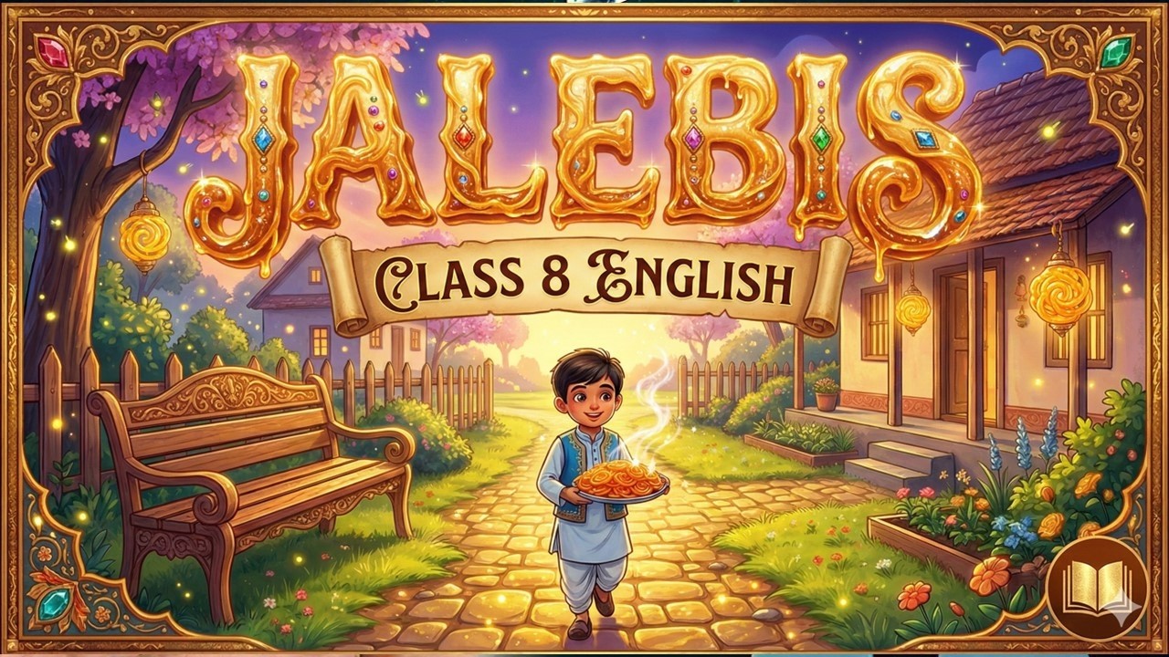Jalebis class 8 english it so happened chapter 8 animated video in hindi with full explanation ncert