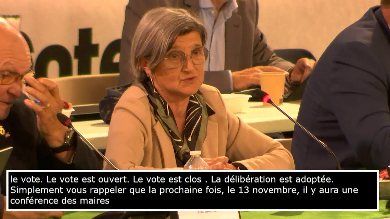 Conseil de l'agglomération du Cotentin 25 Septembre 2025
