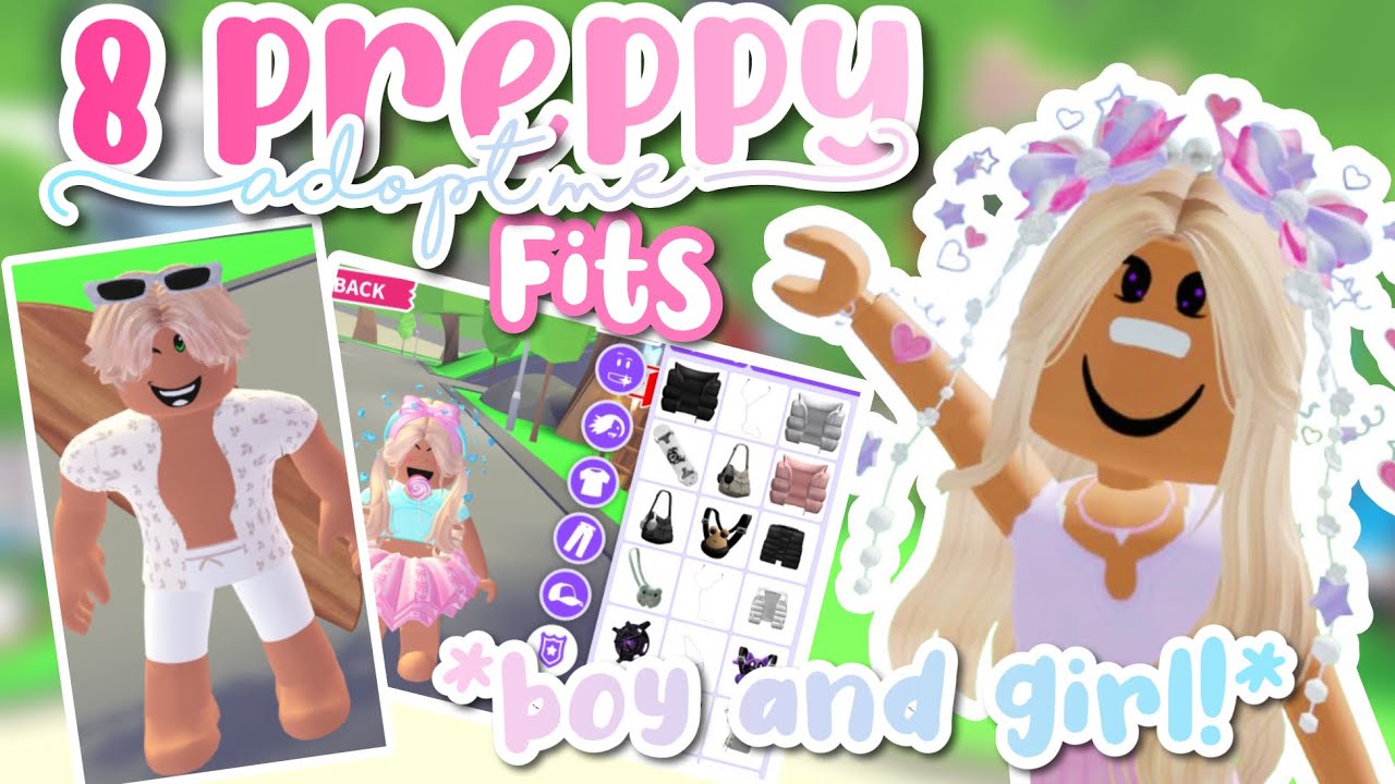 8 PREPPY ADOPT ME FITS! *BOY AND GIRL!* 🎀 || Tayforever! ||