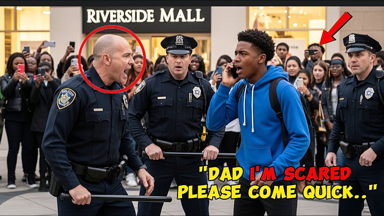Police Tackle Black Teen Outside Mall — Froze When 10 FBI Agents Showed Up for Him