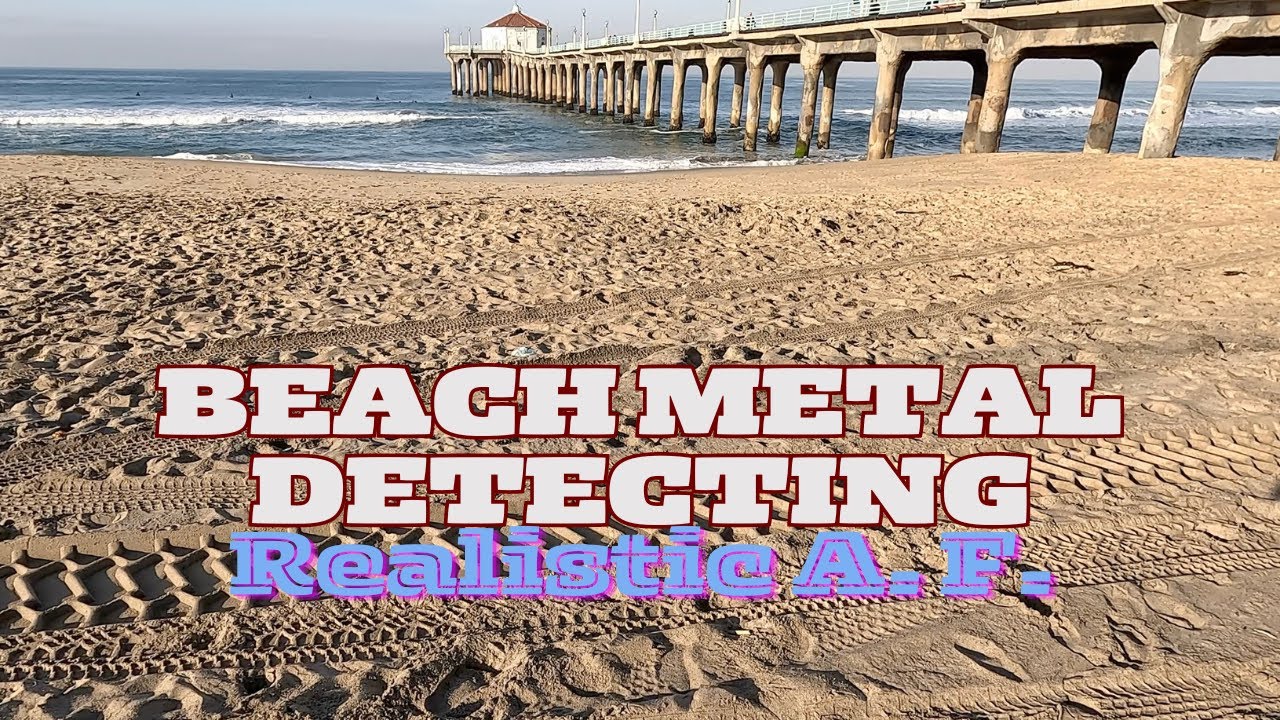 Beach Metal Detecting Adventure !