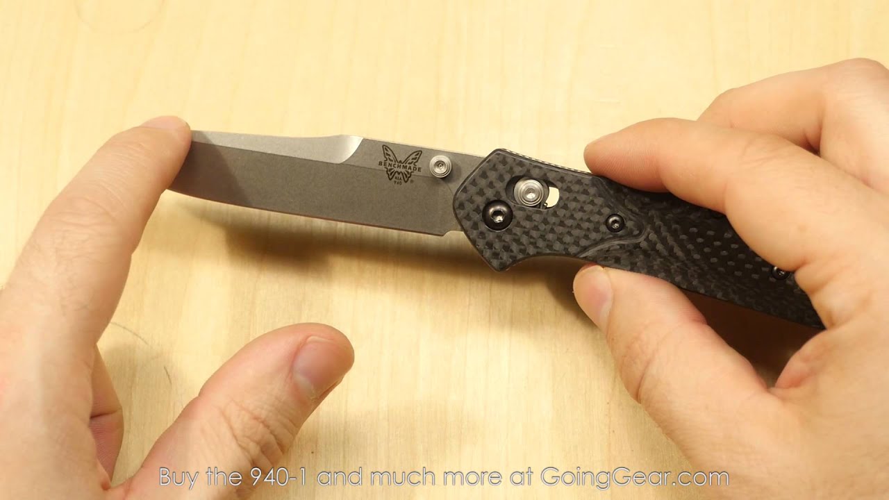 Benchmade 940-1 Carbon Fiber Osborne Knife Review