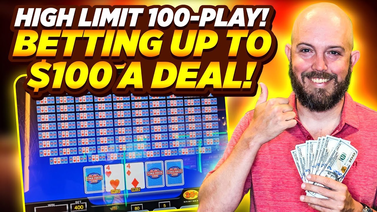 High Limit 100-Play Poker | Hunting Quads with Our System