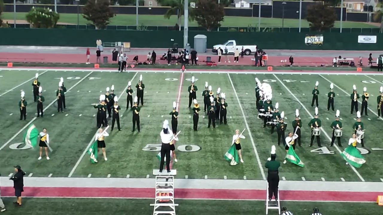 Long Beach Poly marching band unit 2024