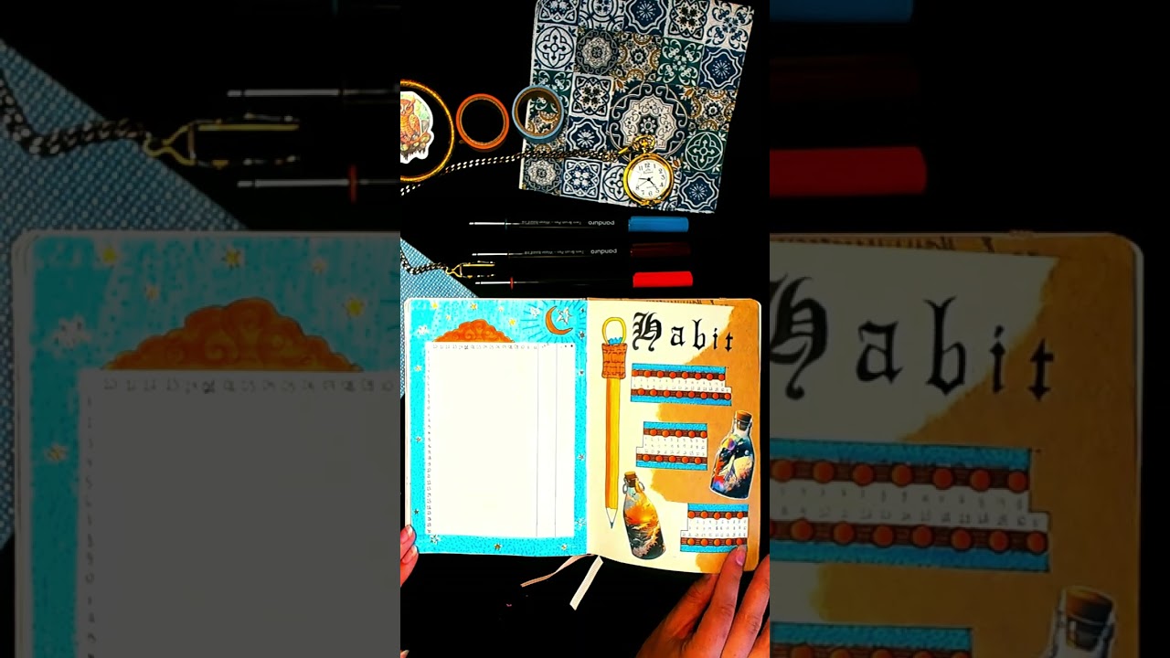 My July 2024 Bullet Journal Flip Through #shorts  #bulletjournal #bujo #art
