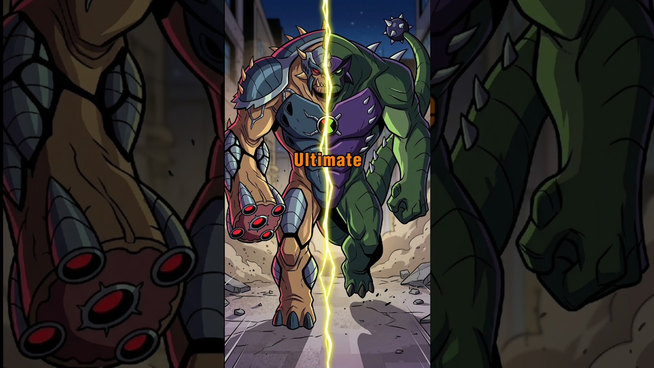 Why Do Ultimate Aliens Look Different in Omniverse? #benten #humungousaur #ultimatrix