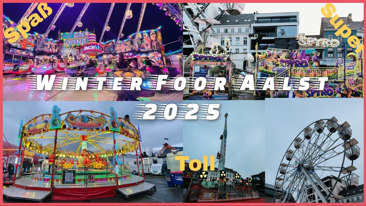 Review Reportage Winter kermis (Foor) ( Carnaval) Aalst 2025