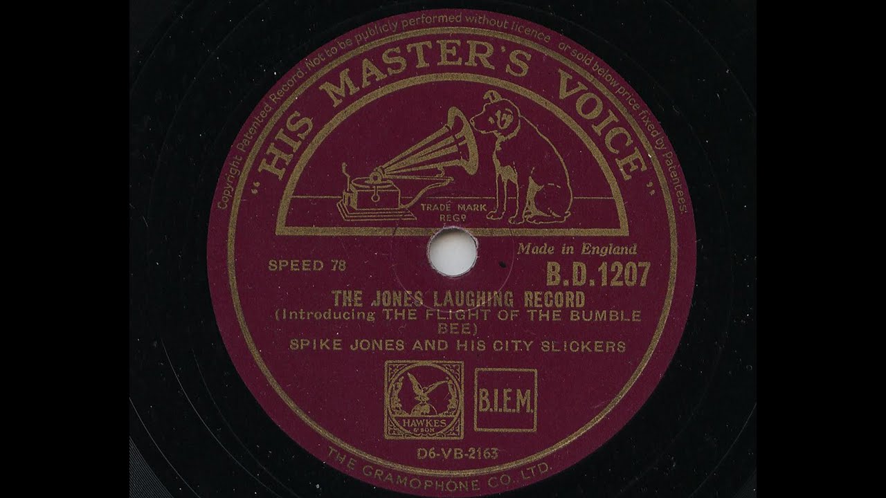 Spike Jones and his City Slickers 'The Jones Laughing Record' 1948 78 rpm