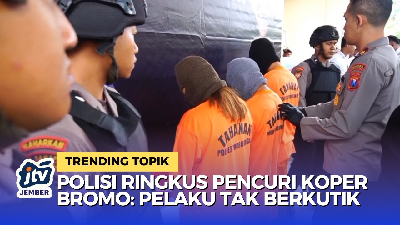Wisatawan Thailand Jadi Korban! Detik-detik Penangkapan Pencuri Koper di Bromo
