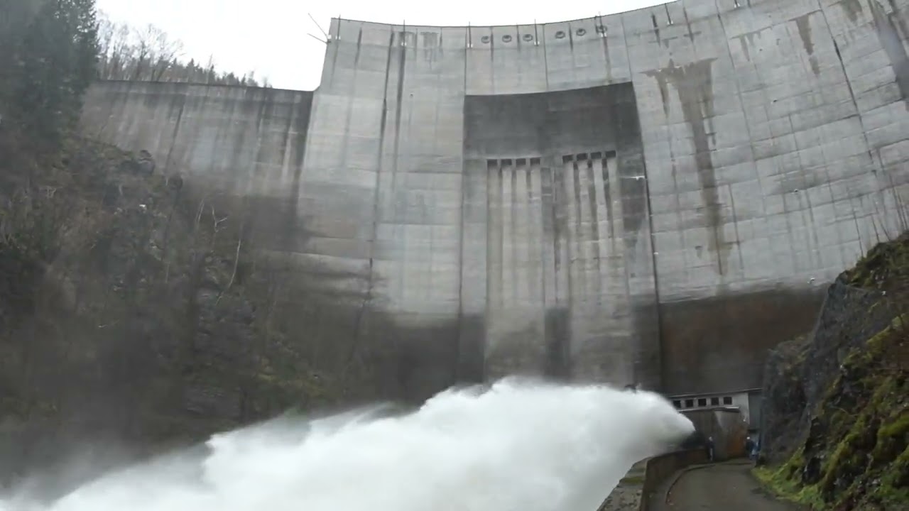 Okertalsperre Auslass 30.12.2023