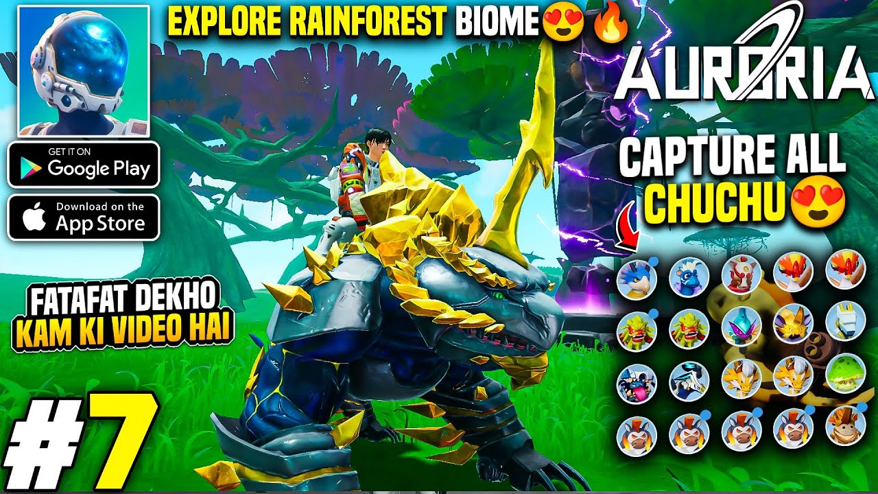 Rainforest Ke Saare Chuchu Pakad Liye! Level 21 Dungeon Clear with Pro Tips | Auroria Hindi Gameplay