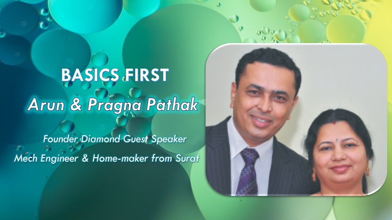 Basics First by Arun & Pragna Pathak, Founder Diamond from Surat