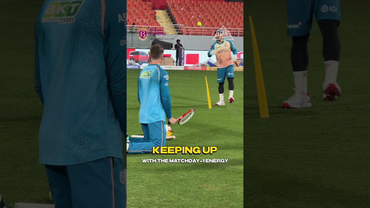Straight from our keepers' corner 🧤[ Aava De | PBKS vs GT | TATA IPL 2026 ]