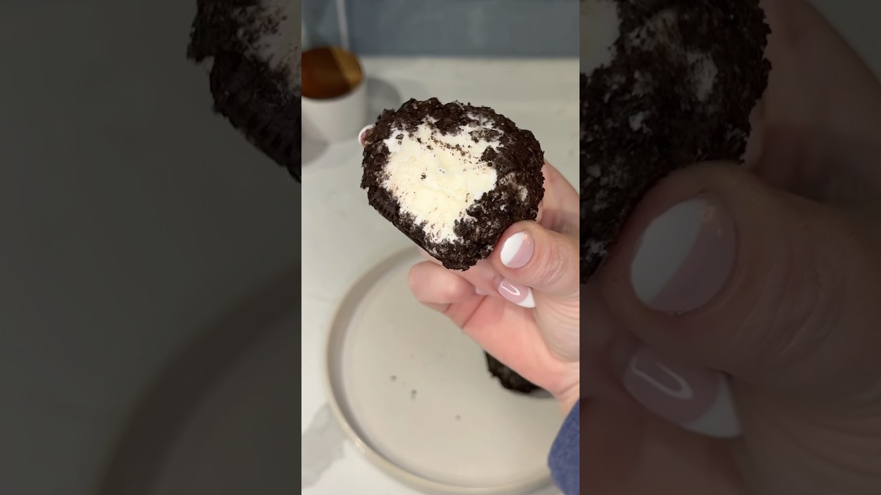 viral oreo ice cream balls recipe 🤤 