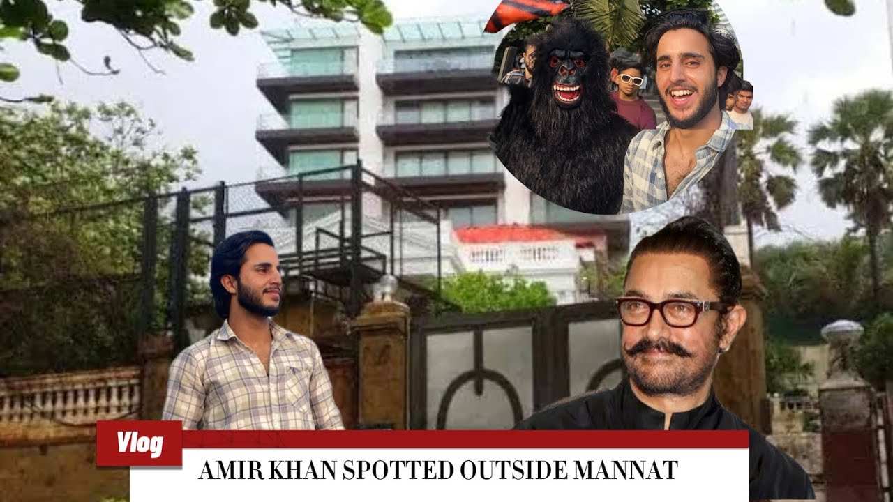 Visited a celebrity’s house and spotted Aamir Khan 👀|| Exploring Mumbai || Mumbai vlog