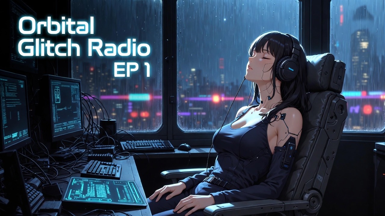 Orbital Glitch Radio: Neo-Tokyo's Forgotten Sprawl Soundtrack | Over 3 hours of music!
