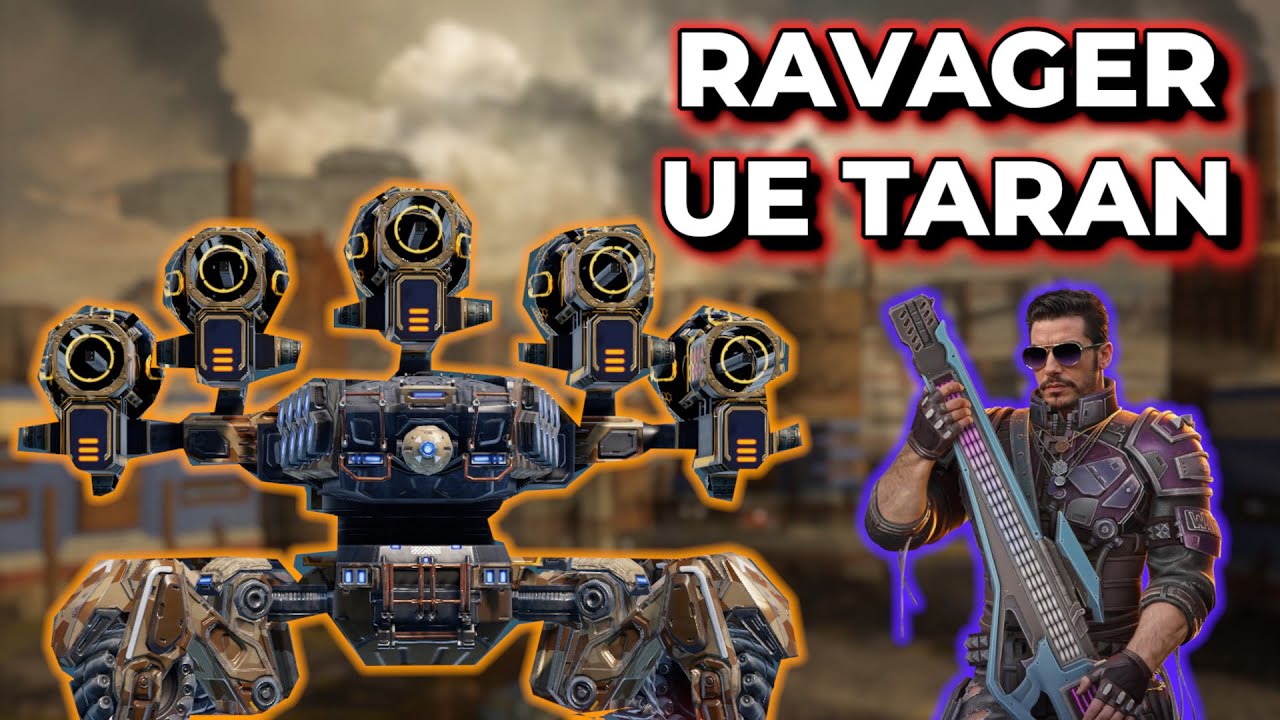 WR - UE Taran Ravager Demolishing Anyone In Sight | War Robots