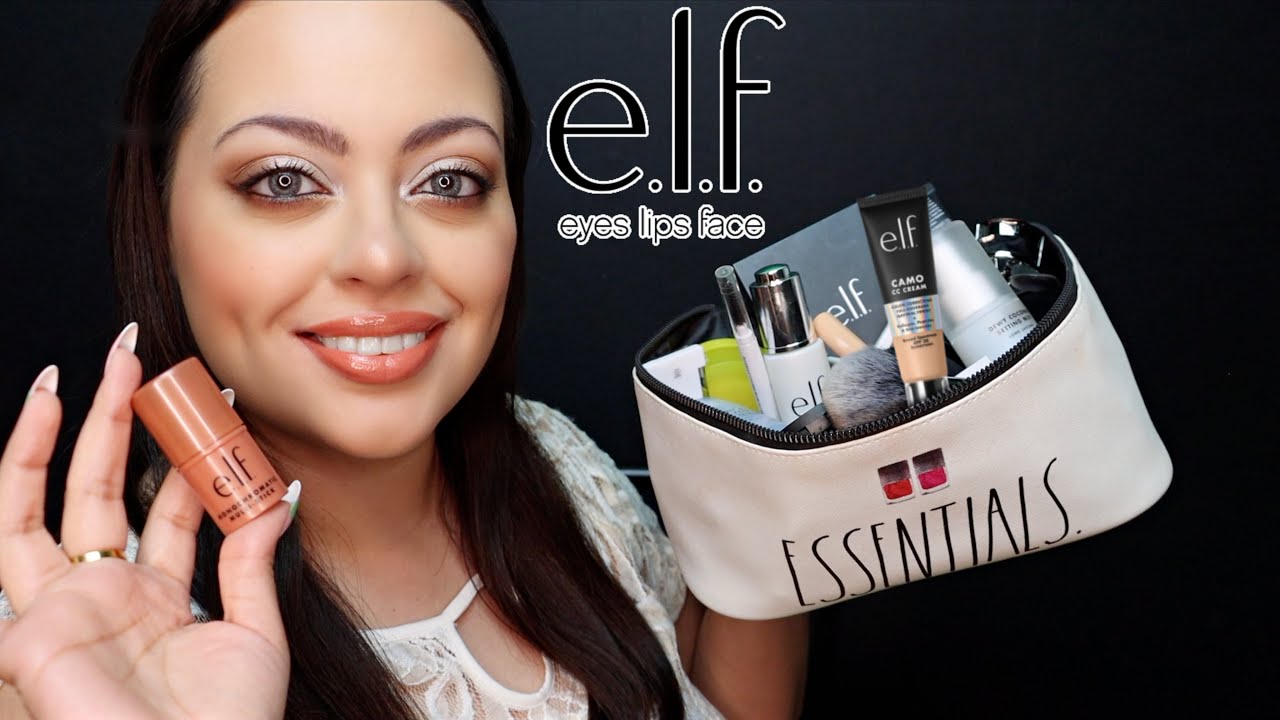 ASMR| FULL FACE OF ELF Makeup (Relaxing Makeup Application)