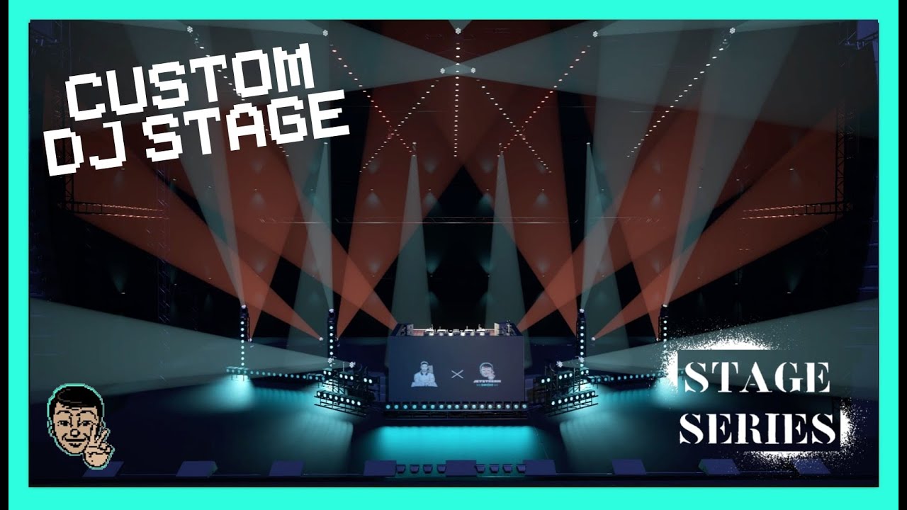 CUSTOM DJ STAGE BUILD FOR A SUBSCRIBER! - Planet Coaster STAGE SERIES