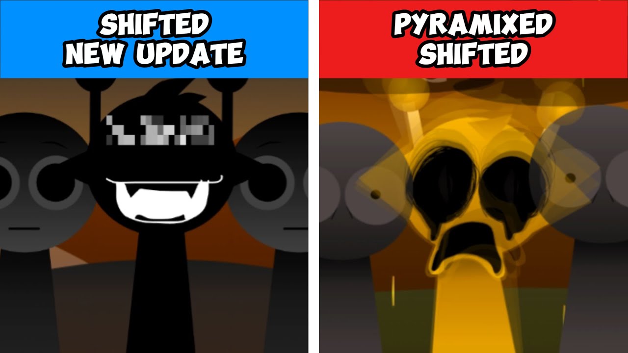 Incredibox Sprunki Shifted! (OFFICIAL MOD!) New Update vs Pyramixed Shifted