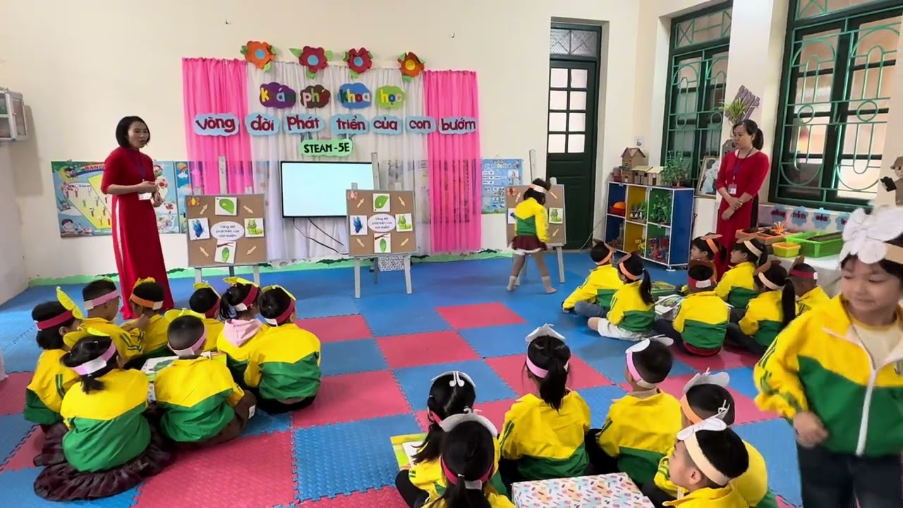 KPKH: Quá trình phát triển của con bướm. Lớp 5-6 tuổi A2. Trường mn Hoà Sơn