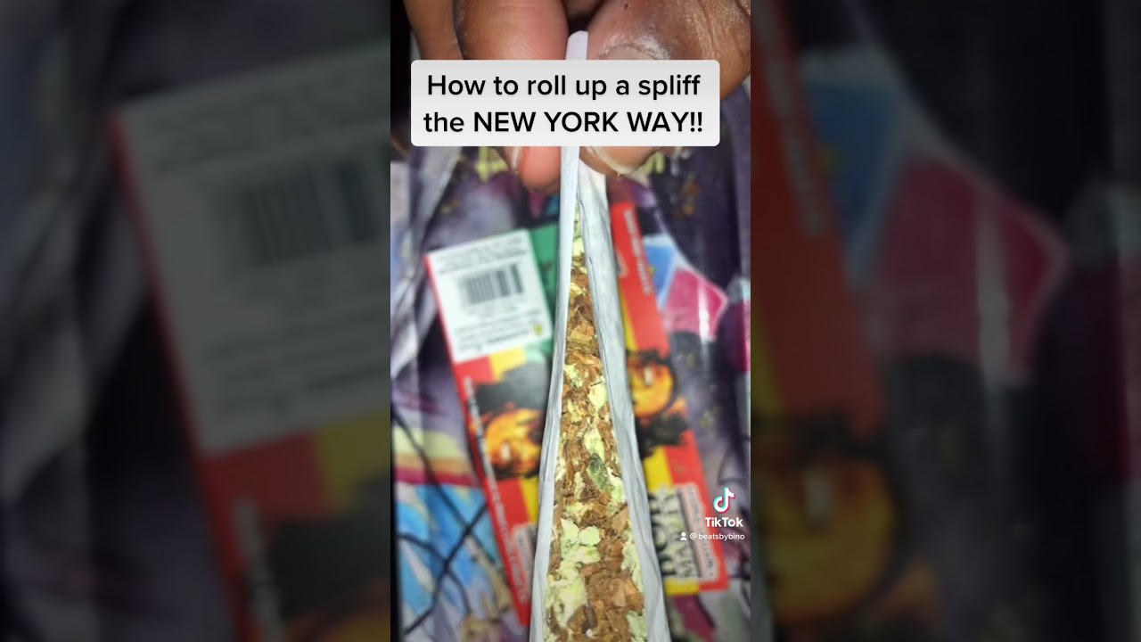 HOW TO ROLL UP A SPLIFF THE NY WAY !!