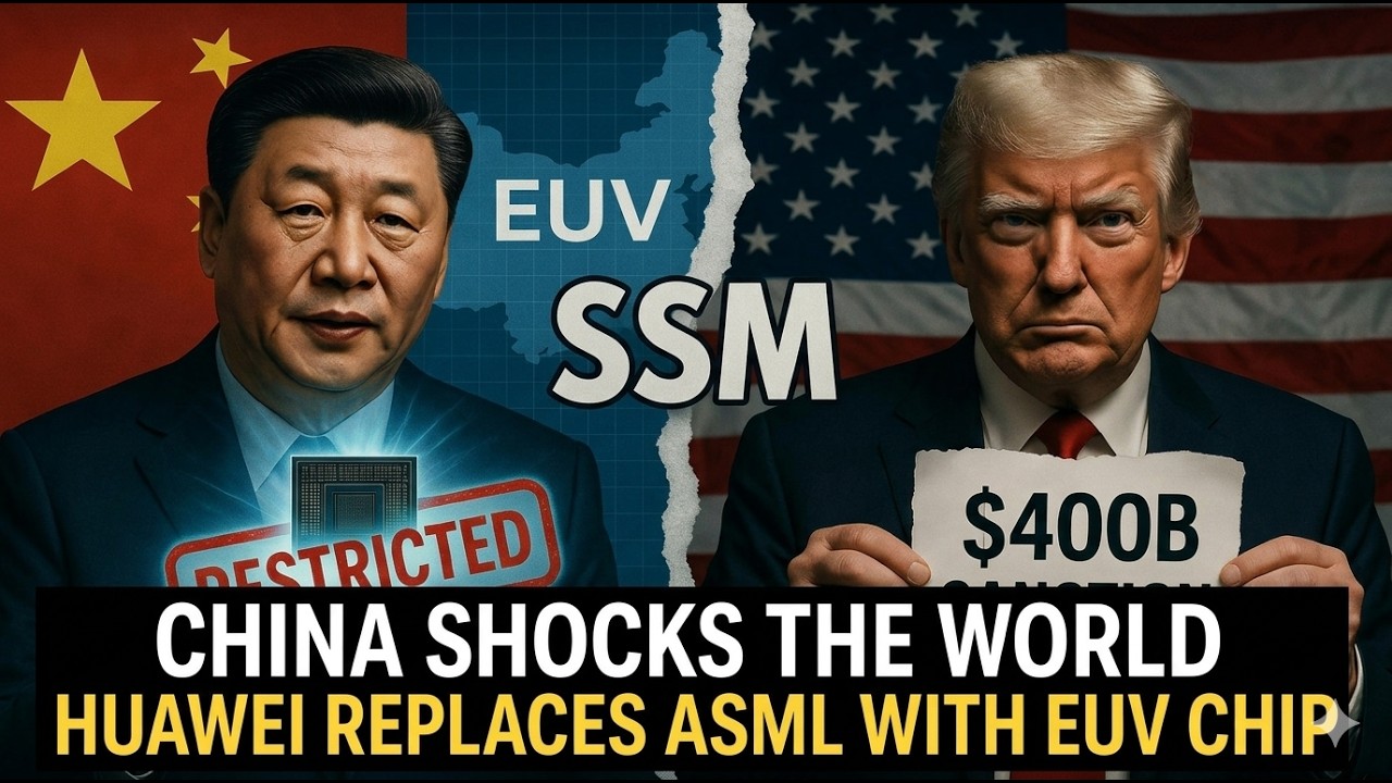 Китай ШОКИРУЮЩИЕ санкции США &mdash; Huawei строит ЗАПРЕЩЕННУЮ установку для получения EUV-излучения и ...