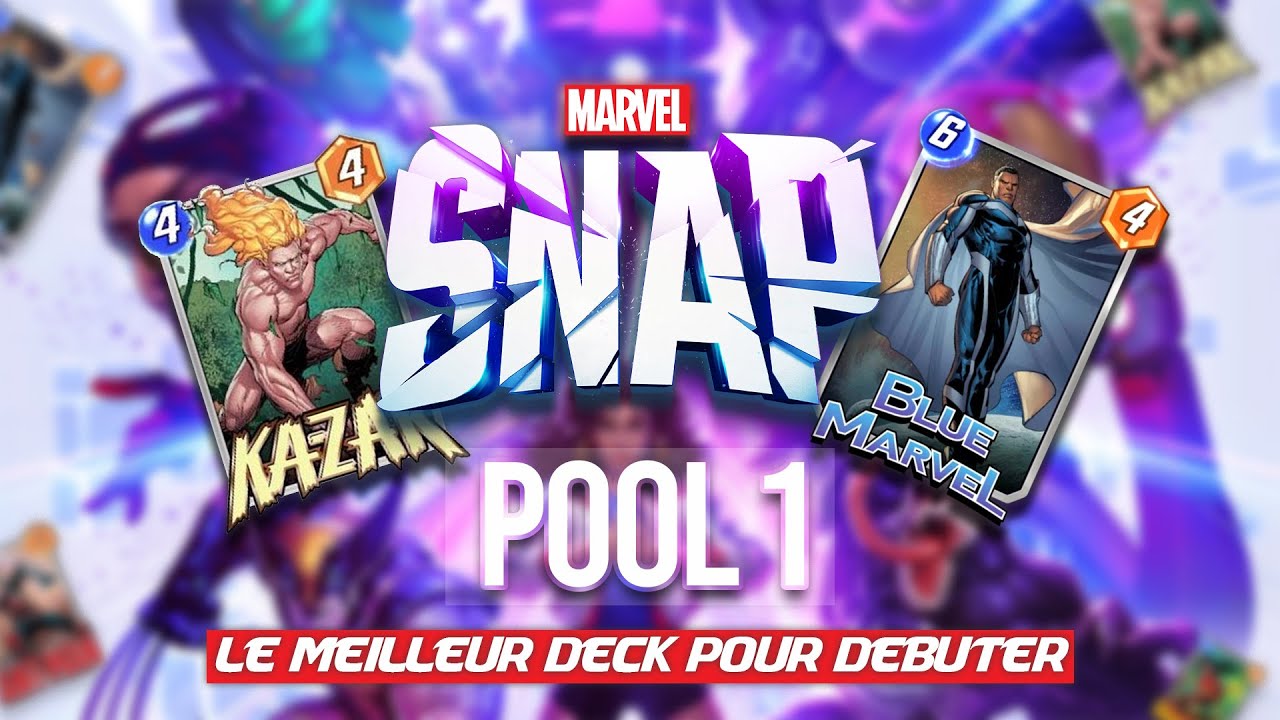 Le meilleur deck pool 1 sur Marvel Snap en 2024 ! (Partie 1) #marvelsnap #pool1 #deck