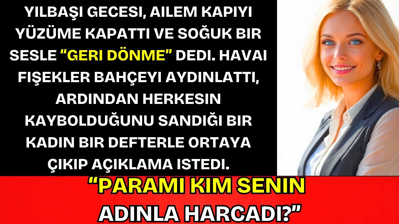 Yılbaşı Gecesi Ailem Kapıyı Çarptı—Sonra Geçmişten Bir Kadın “Paramı Kim Harcadı?” Diye Sordu...