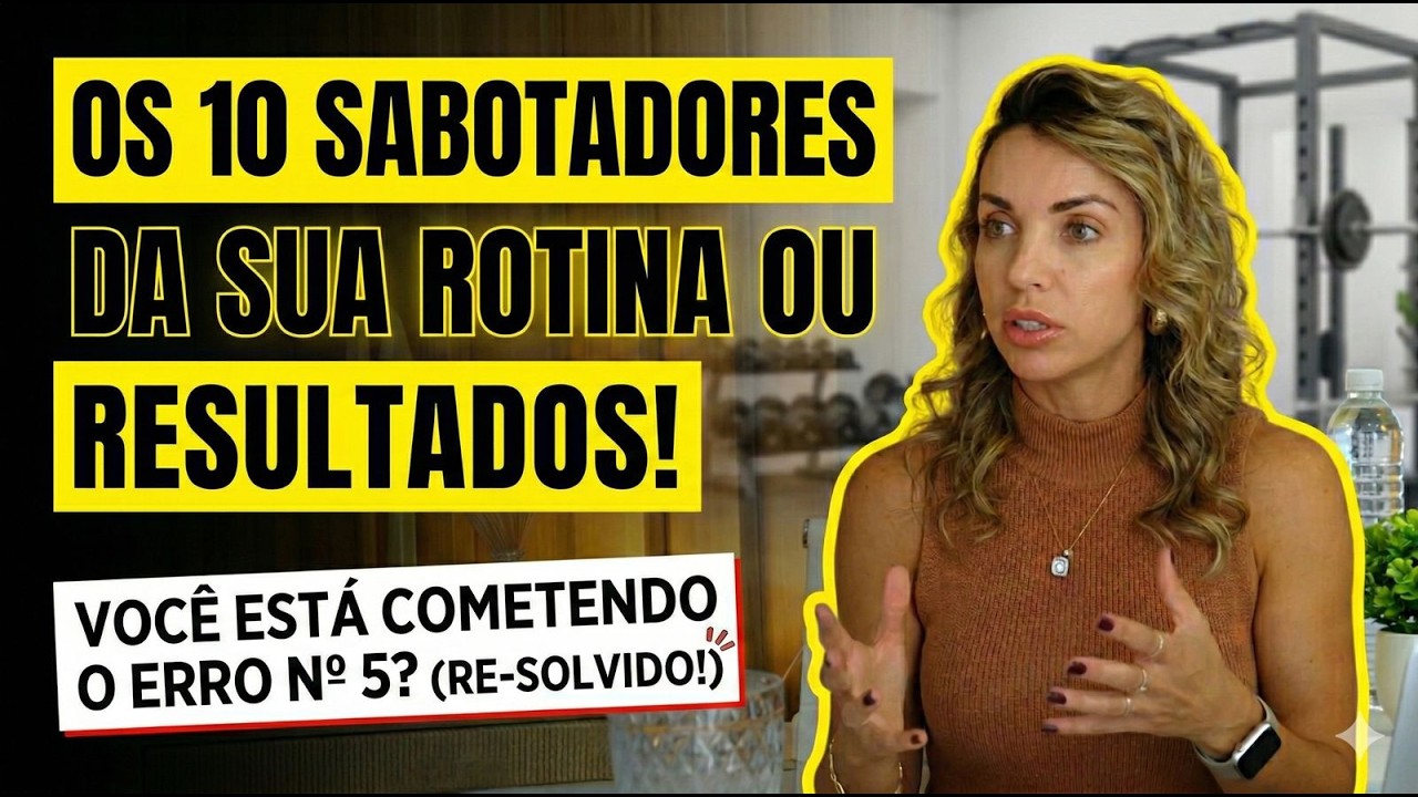 10 Erros na academia que estão travando seus resultados!