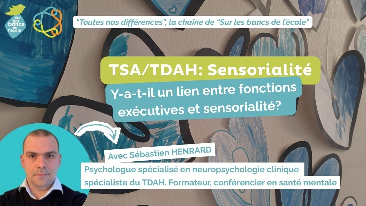 TSA/TDAH: Sensorialité Episode 3 Sensorialité et fonctions executives