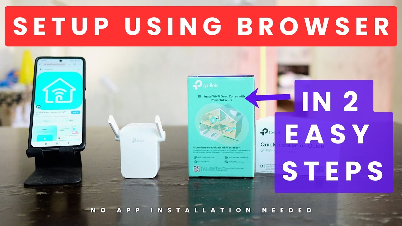 TP Link AC 1200 Range Extender Setup - 2026 Updated Method