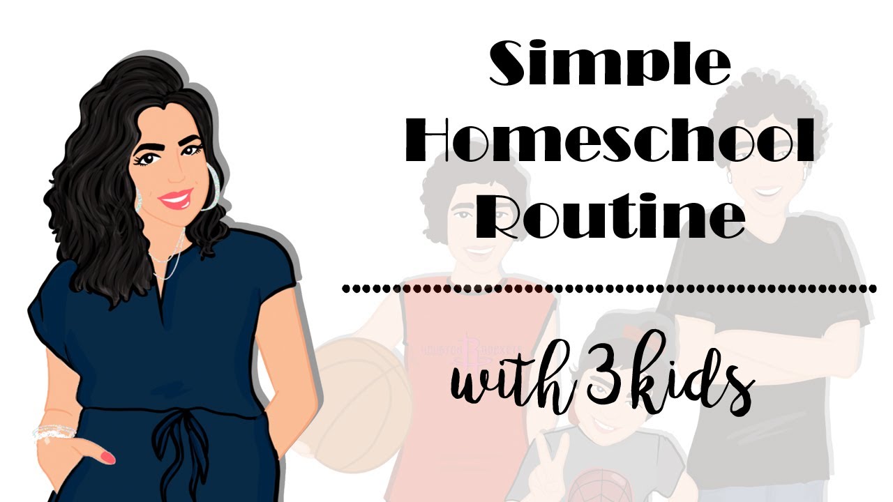 Our Simple Homeschool Routine with 3 Different Grade Levels | Flexible Homeschool Routine